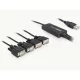 Delock Átalakító - 61887 (USB-A -> 4 x RS-232 soros adapter)