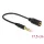Delock Átalakító - 62498 (3.5 mm Jack 4 pin> 3.5 mm Jack 4 pin, apa/anya)