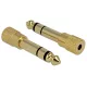 Delock Átalakító - 65361 (6.35 mm Jack > 3.5 mm Jack apa/anya)
