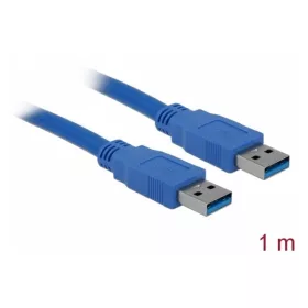   Delock Kábel - 82534 (USB-A 3.0 -> USB-A 3.0 kábel, apa/apa, 1m)
