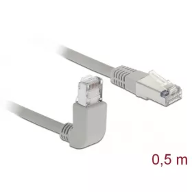   Delock Kábel - 83514 (Cat5e SFTP elfordított / egyenes kábel, 0,5m)