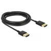 Delock Kábel - 84774 (HDMI -> HDMI, apa/apa, 3D, 4K, Slim Premium, 3m)