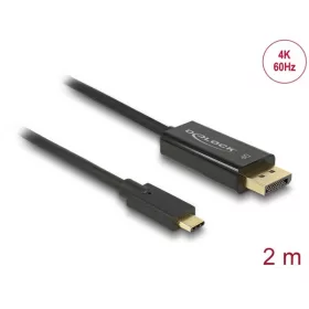   Delock Kábel - 85256 (USB Type-C csatlakozó > Displayport csatlakozó 2 m)