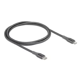   Delock Kábel - 86631 (USB Type-C - Lightning iPhone , iPad és iPod készülékhez szürke 1m)