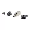 Equip csatlakozó - 121171 (RJ45, Cat6A, FTP, tool-free) 5db/csomag
