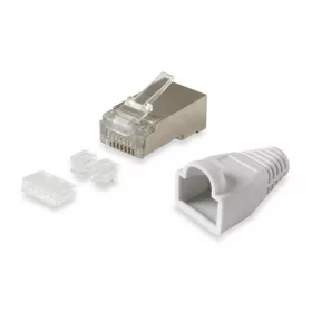   Equip csatlakozó - 121181 (RJ45, Cat6, STP, szett) 100db/csomag