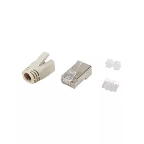   Equip csatlakozó szett - 121182 (RJ45, Cat6A, STP) 100db/csomag