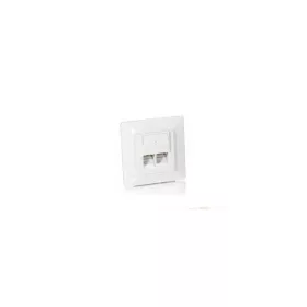   Equip Keystone Fali aljzat - 125721 (2 port, Cat5e, STP, fehér)