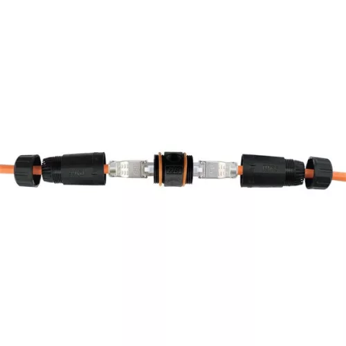 Equip Kültéri RJ45 Toldó - 221162 (UTP, Cat6, árnyékolt, IP68, műanyag)