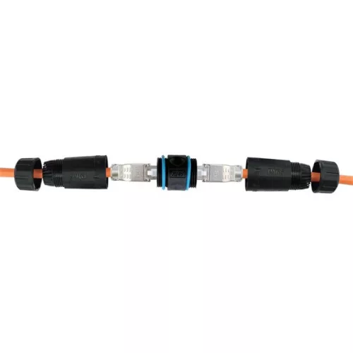 Equip Kültéri RJ45 Toldó - 221172 (Cat6A, árnyékolt, IP68, műanyag)