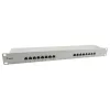 Equip Patch panel - 326317 (16 port, Cat6, árnyékolt, szürke)