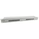 Equip Patch panel - 326317 (16 port, Cat6, árnyékolt, szürke)