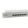 Equip Patch panel - 326317 (16 port, Cat6, árnyékolt, szürke)
