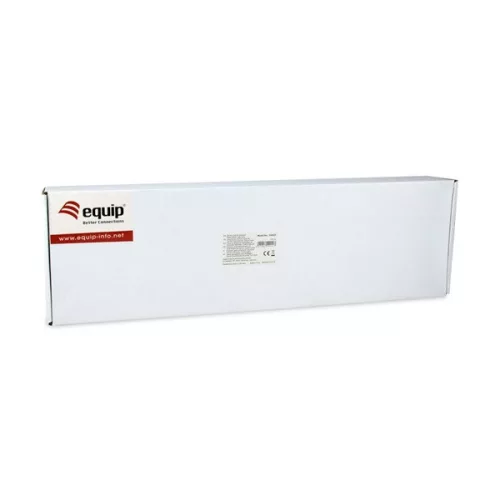 Equip Patch panel - 326525 (24 port, Cat6A, 1U, árnyékolt, szürke)