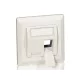 Equip Keystone Fali aljzat - 760303 (2 port, Cat6, UTP, fehér)