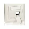Equip Keystone Fali aljzat - 760303 (2 port, Cat6, UTP, fehér)
