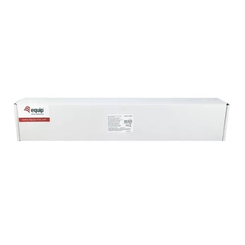 Equip Keystone Patch Panel - 769224 (24 port, 1U, árnyékolatlan, fekete)