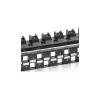 Equip Keystone Patch Panel - 769225 (24 port, 1U, árnyékolatlan, fekete)