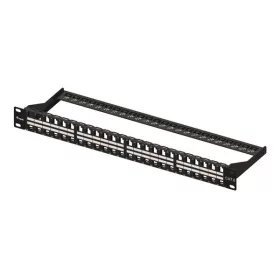   Equip Keystone Patch Panel - 769248 (48 port, 1U, árnyékolatlan, fekete)