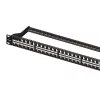 Equip Keystone Patch Panel - 769248 (48 port, 1U, árnyékolatlan, fekete)