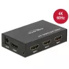 Delock HDMI Switch - 18683 (HDMI UHD-kapcsoló, 3 x bemenet, 1x kimenet, 4K)