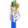 Walisec csatlakozó - RJ45-P6U (RJ45, Cat6, árnyékolatlan, 8P8C, aranyozott, befűzős) 100db/csomag