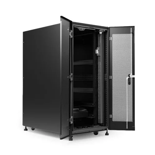 NJOY Adatközpont - FORGE MDC 3K-24U (24U, UPS: Summit 3KR: 6x12V(akku nem tartozék), bővíthető, PDU: 12x C13, 4x C19)
