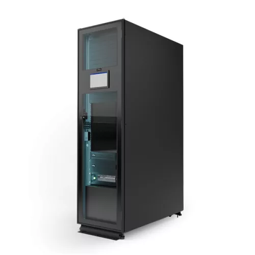 NJOY Adatközpont - FORGE MDC 6K-42U (24U, UPS: Summit 6KR, bővíthető, PDU: 20x C13, 4x C19, Beépített klíma, LCD)