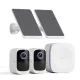 Safemo IP wifi csempekamera szett - SK012 (4K Ultra HD, IP65, mikrofon, hangszóró, 32GB, 6400mAh, SolarP 5W, 24/7)