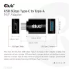 Club 3D Átalakító - CAA-1521 (3.1 USB-C Gen 1 to 3.1 USB-A Gen1)