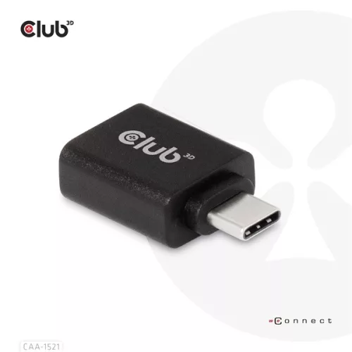 Club 3D Átalakító - CAA-1521 (3.1 USB-C Gen 1 to 3.1 USB-A Gen1)