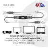 Club 3D Átalakító - CAC-1007 (DisplayPort 1.4, 4K120Hz HBR3, Aktív Ismétlő, F/F, 20m)