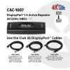 Club 3D Átalakító - CAC-1007 (DisplayPort 1.4, 4K120Hz HBR3, Aktív Ismétlő, F/F, 20m)