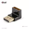 Club 3D Átalakító - CAC-1008 (90° DisplayPort  1.4,  M/F, 4K120Hz, univerzális)