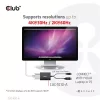Club 3D Átalakító - CAC-1010-A (DisplayPort to Dual Link DVI-D, aktív, 4K30Hz, HDCP ON)