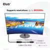 Club 3D Kábel - CAC-1022 (DisplayPort 1.4 HBR3, 8K60Hz, 4K144Hz, 2m, M/F, 32.4Gbps)