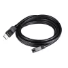 Club 3D Kábel - CAC-1023 (DisplayPort 1.4, 8K60Hz, DSC 1.2, HBR3, HDR, 3m, Bidirectionális, M/F)