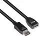 Club 3D Kábel - CAC-1023 (DisplayPort 1.4, 8K60Hz, DSC 1.2, HBR3, HDR, 3m, Bidirectionális, M/F)