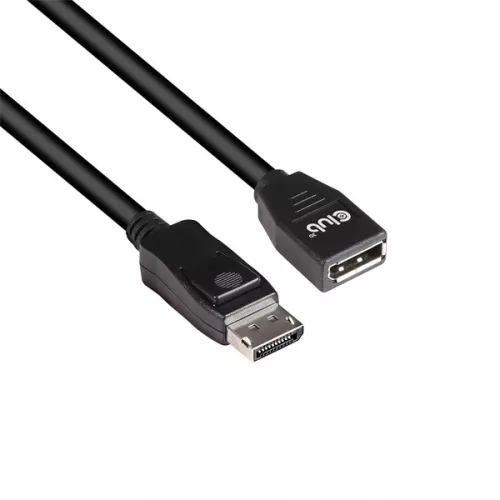 Club 3D Kábel - CAC-1023 (DisplayPort 1.4, 8K60Hz, DSC 1.2, HBR3, HDR, 3m, Bidirectionális, M/F)