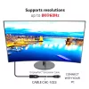 Club 3D Kábel - CAC-1023 (DisplayPort 1.4, 8K60Hz, DSC 1.2, HBR3, HDR, 3m, Bidirectionális, M/F)