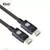 Club 3D Kábel - CAC-1060 (DisplayPort 1.4, 8K, 32.4Gbps, HBR3 8K, 28AWG, M/M, 3m)