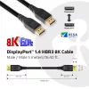 Club 3D Kábel - CAC-1061 (DisplayPort 1.4, HBR3, 8K60Hz, 5m, 32CH, Aranyozott, VESA, M/M)