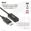 Club 3D Átalakító - CAC-1088 (DisplayPort 1.4 to HDMI 4K120Hz/8K60Hz HDR Aktív, M/F)