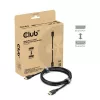 Club 3D Kábel - CAC-1093 (DisplayPort 2.1, 8K120Hz, 3m, DP54, VESA tanúsítvány, M/M)