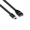 Club 3D Kábel - CAC-1121 (Mini DisplayPort 1.4 to DisplayPort 8K60Hz, 1m, DSC1.2, HBR3, HDR, M/F, Bidirectional)