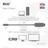 Club 3D Átalakító - CAC-1187 (Mini DisplayPort 1.4 to HDMI 4K120Hz / 8K60Hz HDR10+, 1.8m)