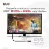 Club 3D Átalakító - CAC-1187 (Mini DisplayPort 1.4 to HDMI 4K120Hz / 8K60Hz HDR10+, 1.8m)