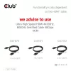 Club 3D Átalakító - CAC-1188 (Mini DisplayPort 1.4 to HDMI 8K60Hz, aktív, HDCP 2.2, 9cm)