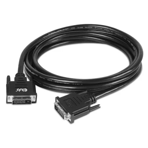 Club 3D Kábel - CAC-1223 (DVI-D Dual Link, 24+1, Bidirektional, 28AWG, 3m, Plug & Play)