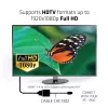 Club 3D Átalakító - CAC-1302 (HDMI 1.4 to VGA + Audio, 1080p@60Hz, Micro USB power)